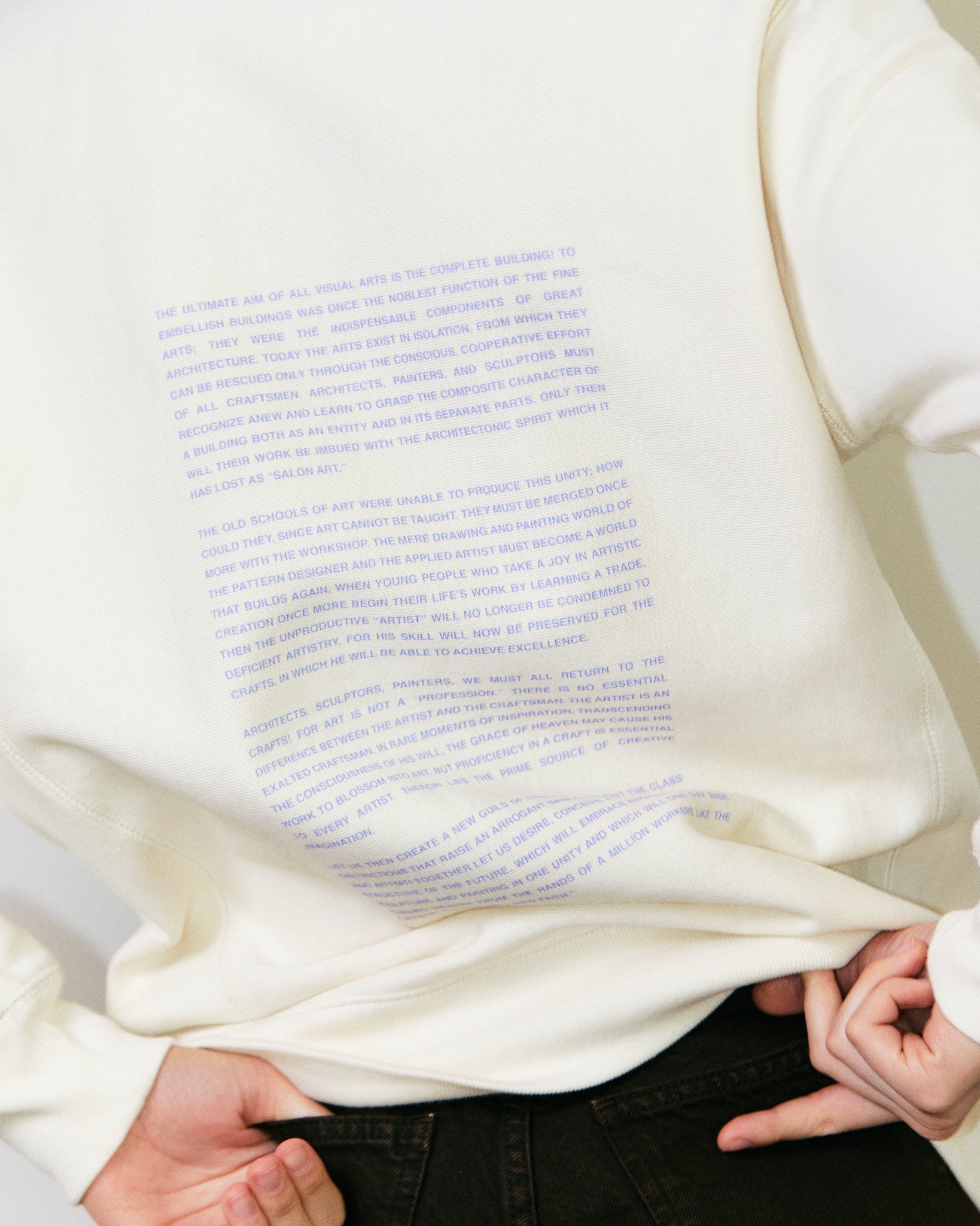 Students Of The Bauhaus Ultra Heavyweight Crewneck