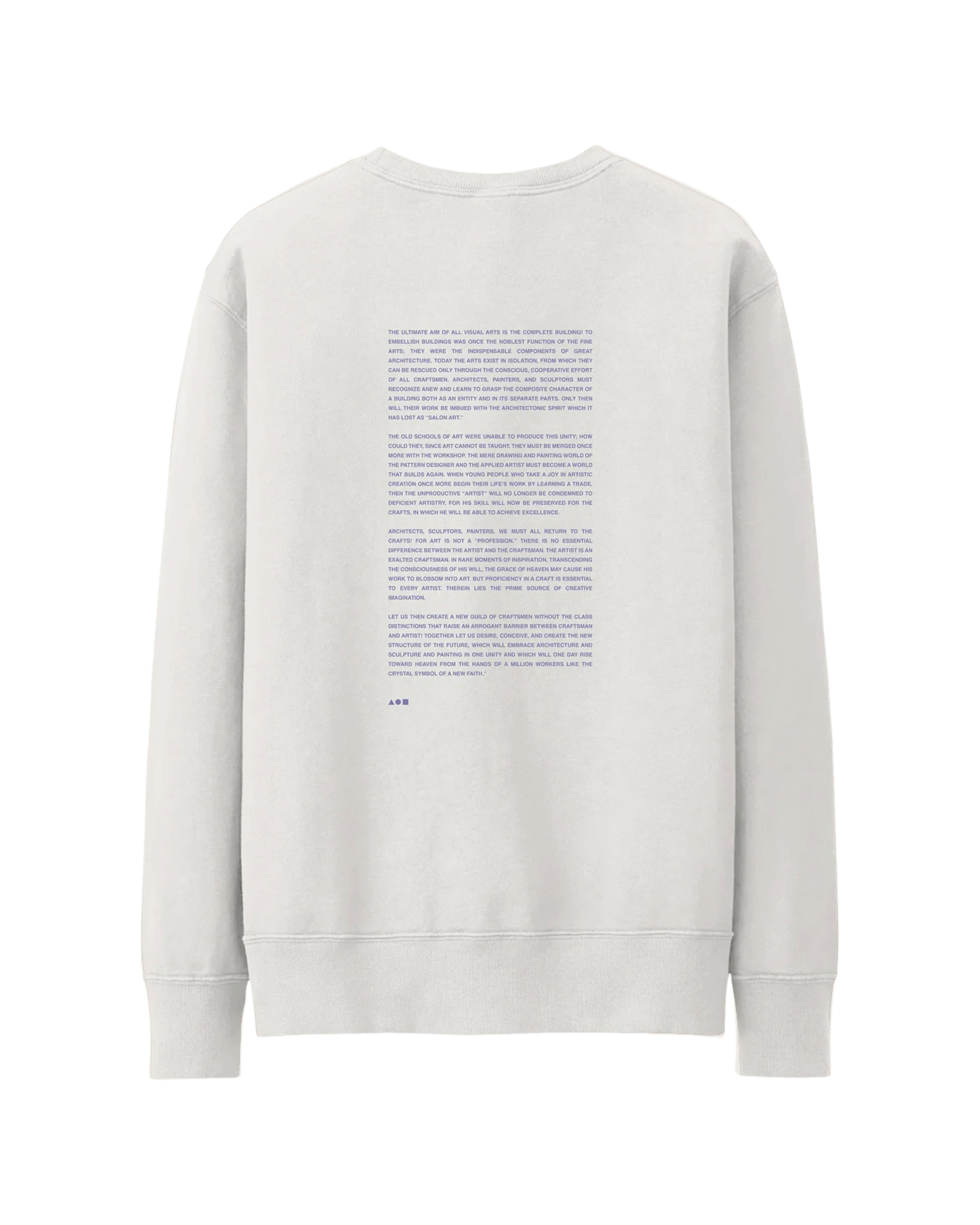 Students Of The Bauhaus Ultra Heavyweight Crewneck