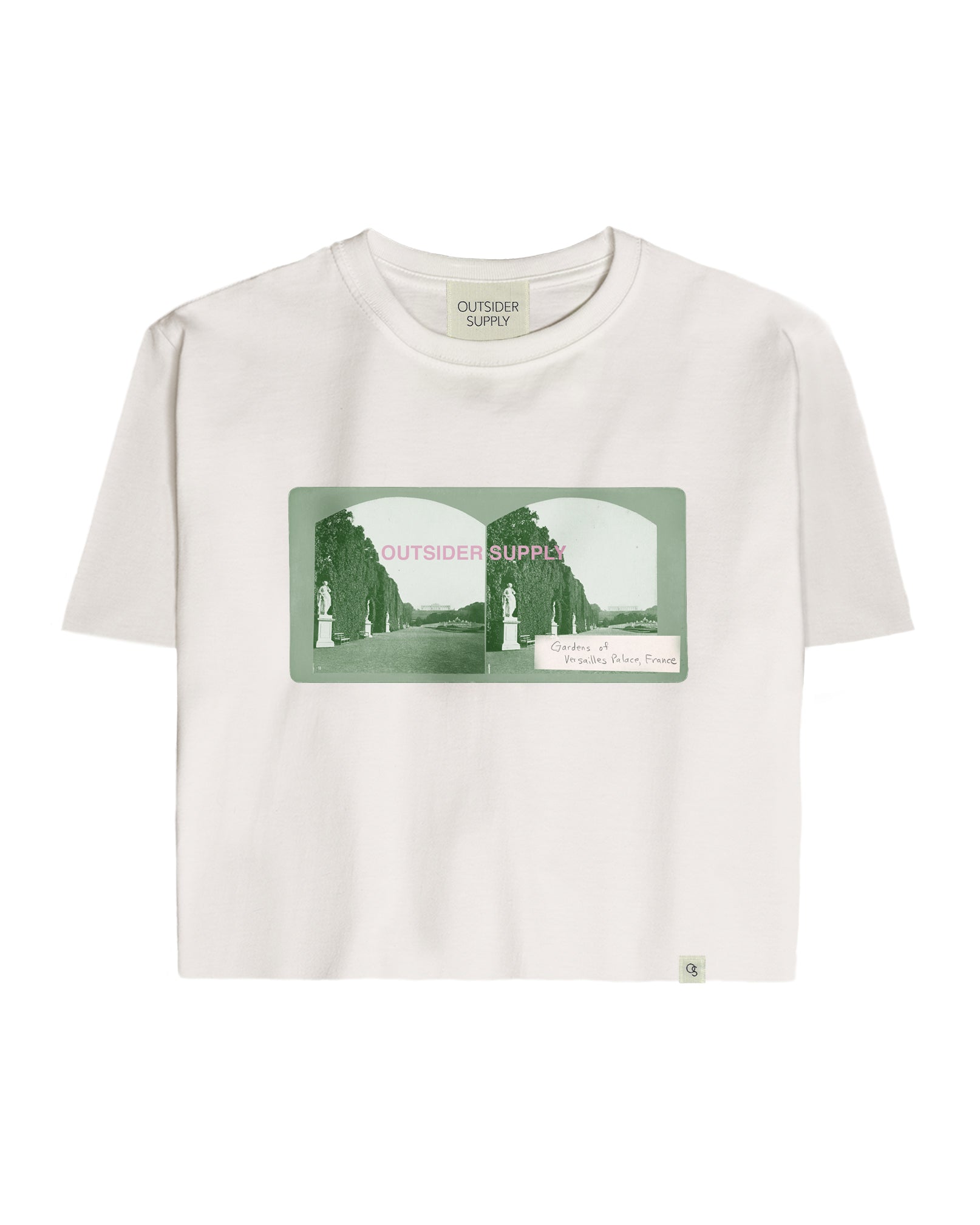 Gardens of Versailles Perfect Crop Tee