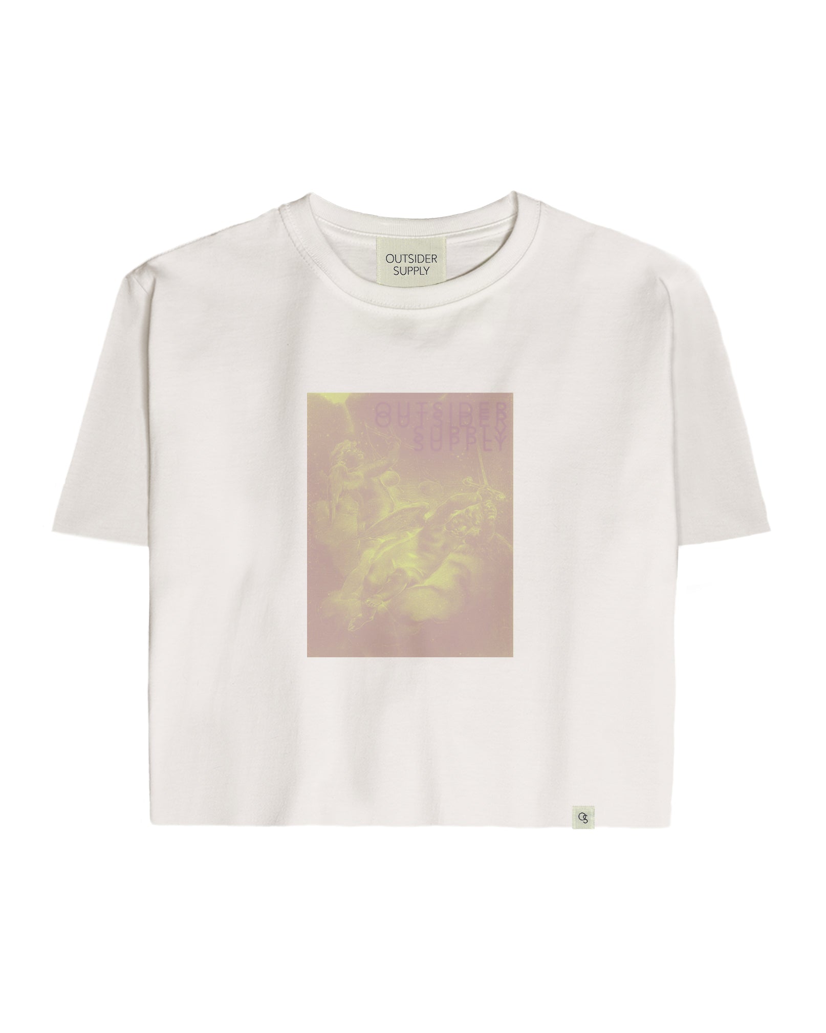Putti in Clouds Perfect Crop Tee