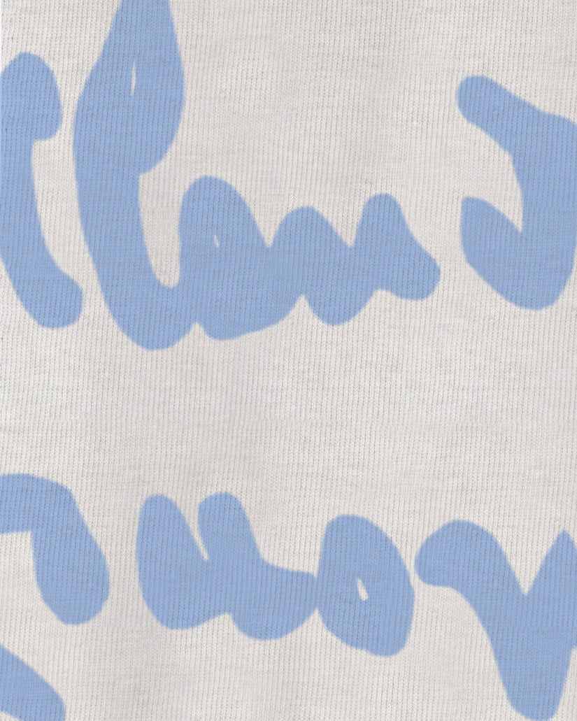 White Organic Short Sleeve 100% Cotton Tee with original drawing print of the artist Claude Monet.