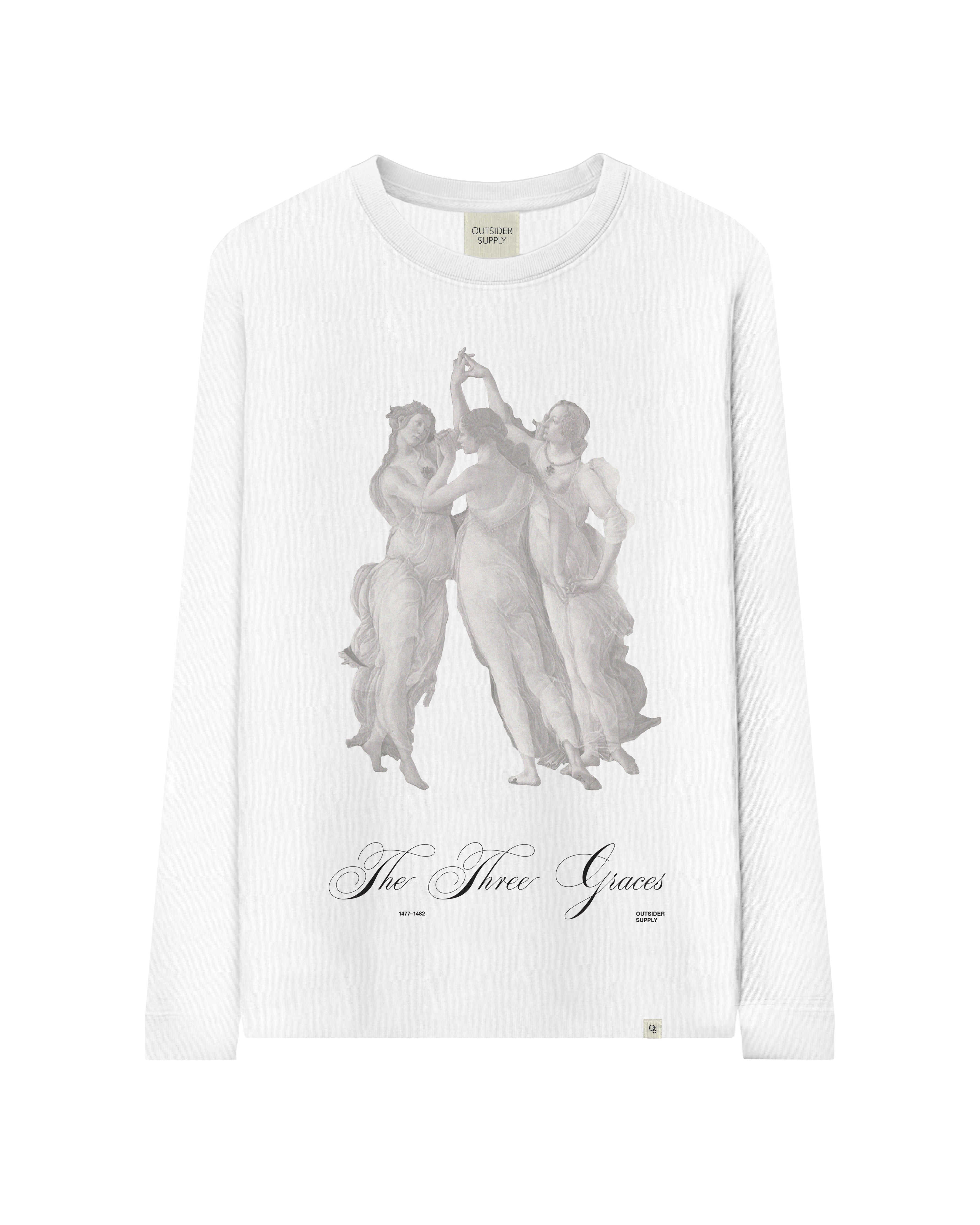 The Three Graces Heavyweight Long Sleeve