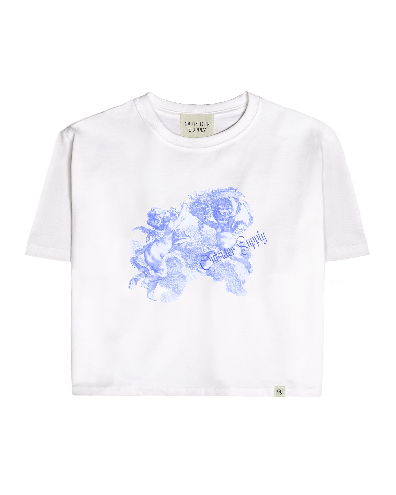 Bleu Cherubs Perfect Crop Tee