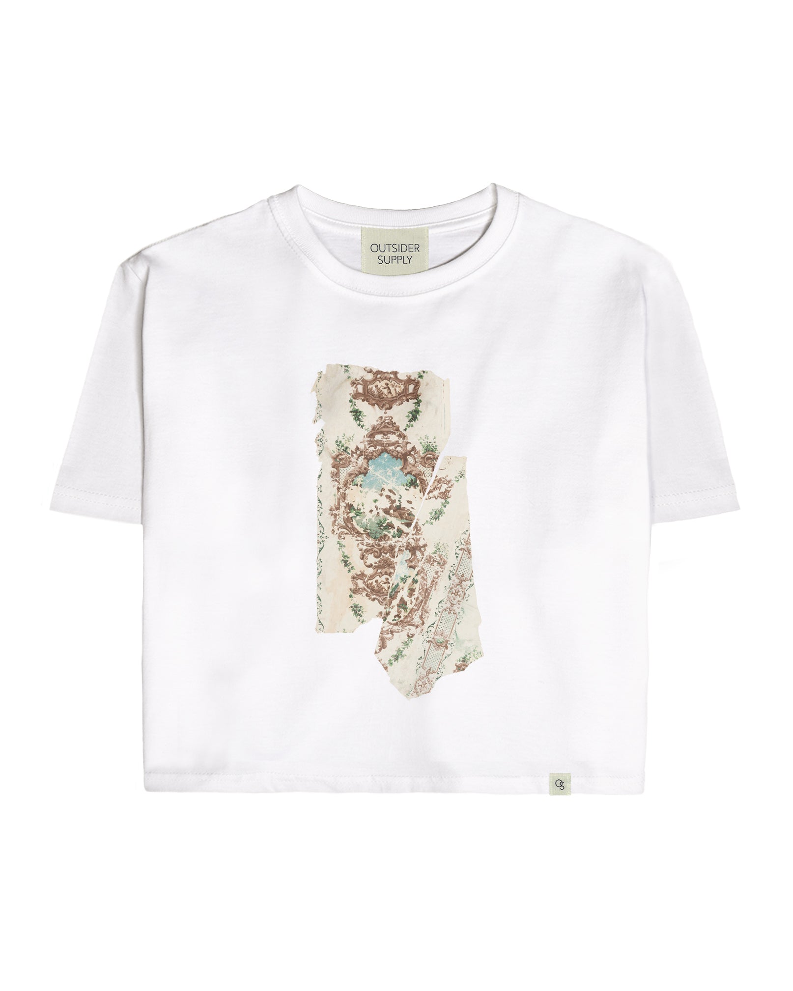 Tile Break Perfect Crop Tee